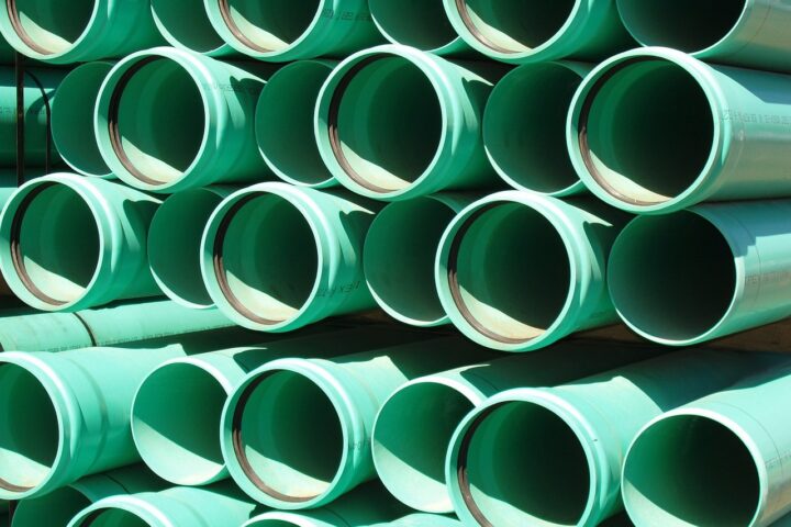 Sanitary Sewer Pipes.