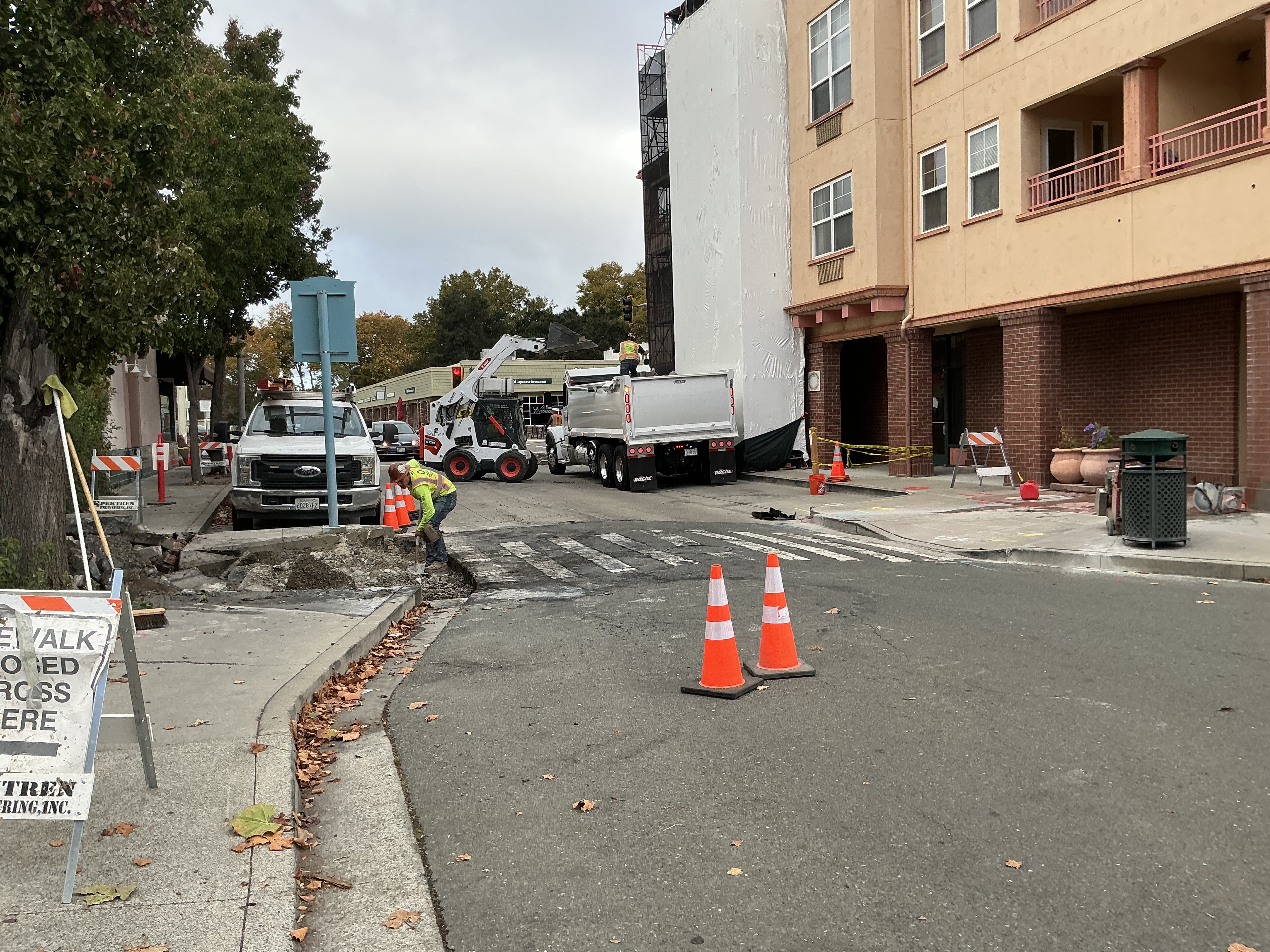 Sidewalk Construction